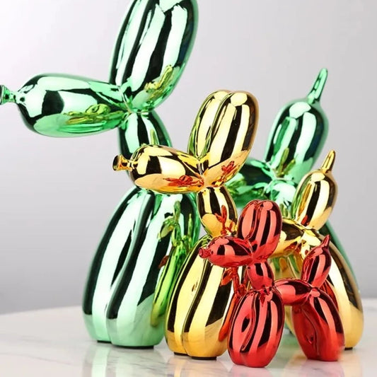 Balloon Dog Statue In Home