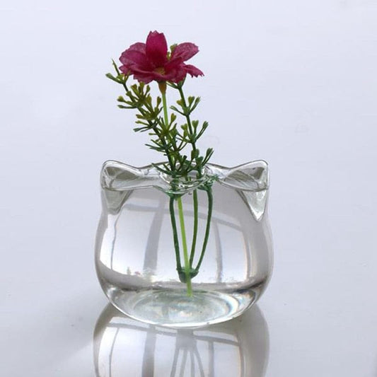 #title##Cat Shaped Glass Vase | In Home