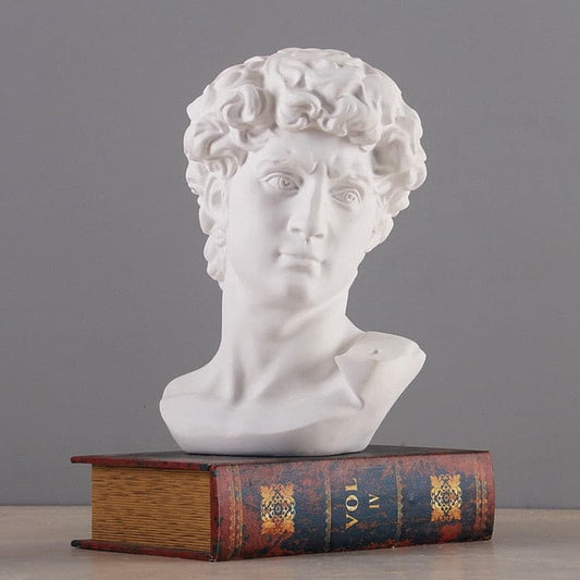 #title##David Head Bust Statue | In Home